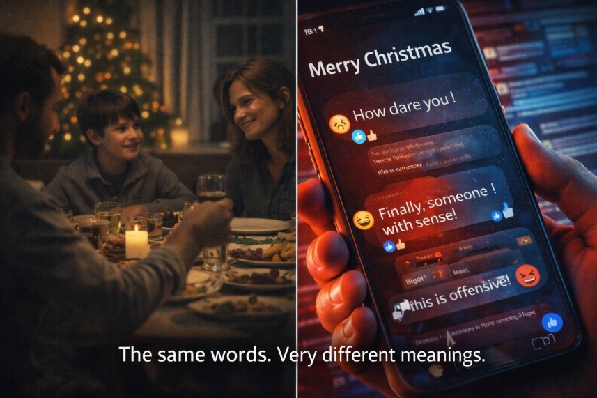 How Internet Slang Turned Holiday Greetings Into Culture-War Weapons