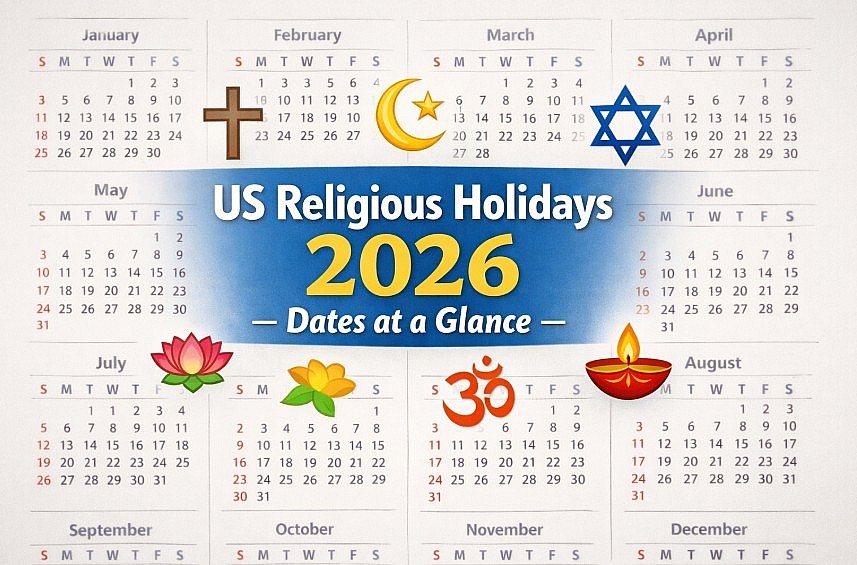 US Religious Holidays 2026: A Complete Calendar With Meanings and Traditions US Religious Holidays 2026: A Complete Calendar With Meanings and Traditions