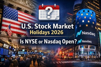 2026 U.S. Stock Market Holiday Schedule: Is the NYSE or Nasdaq Open or Closed?