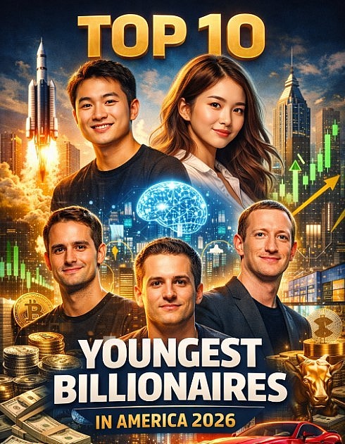 Top 10 Youngest Billionaires in America Top 10 Youngest Billionaires in America