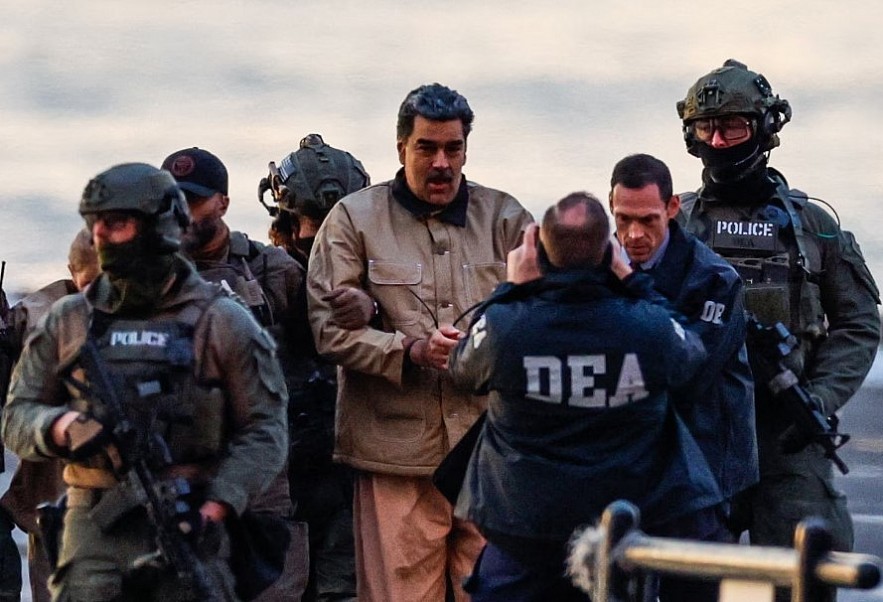 First Images Show Nicolás Maduro and Wife in Manhattan Federal Court