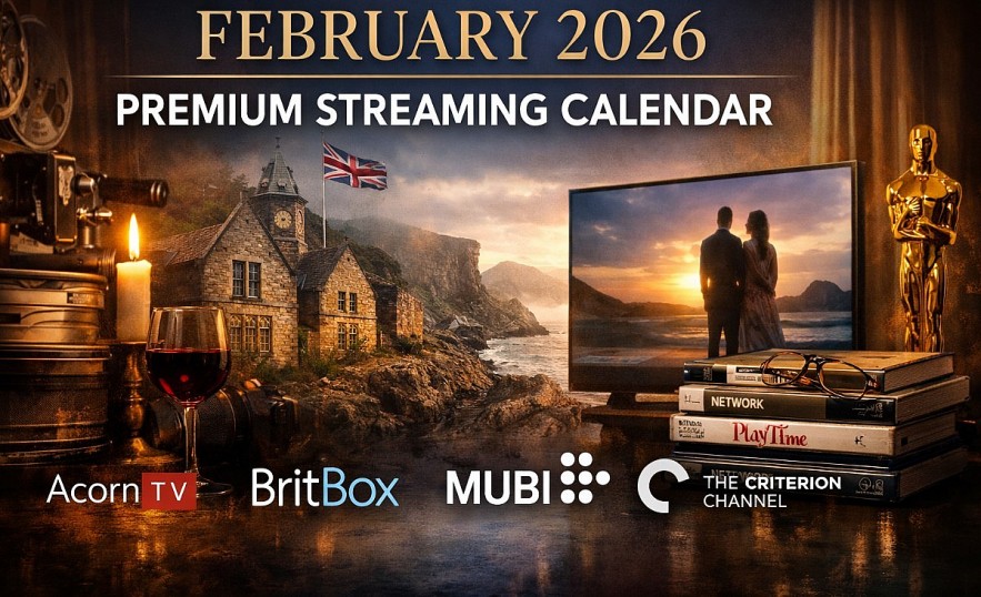 February 2026 Premium Streaming Calendar