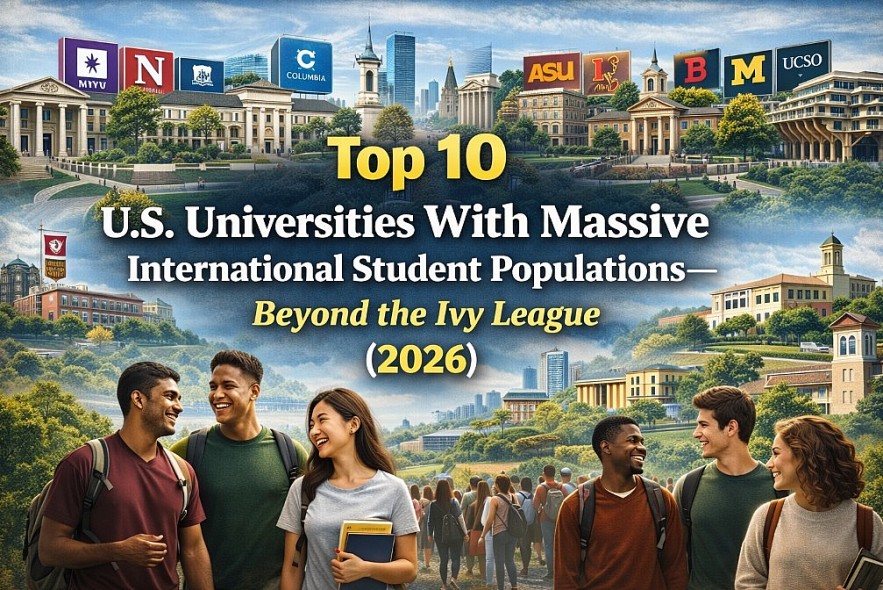 These U.S. universities host the world’s largest international student communities These U.S. universities host the world’s largest international student communities