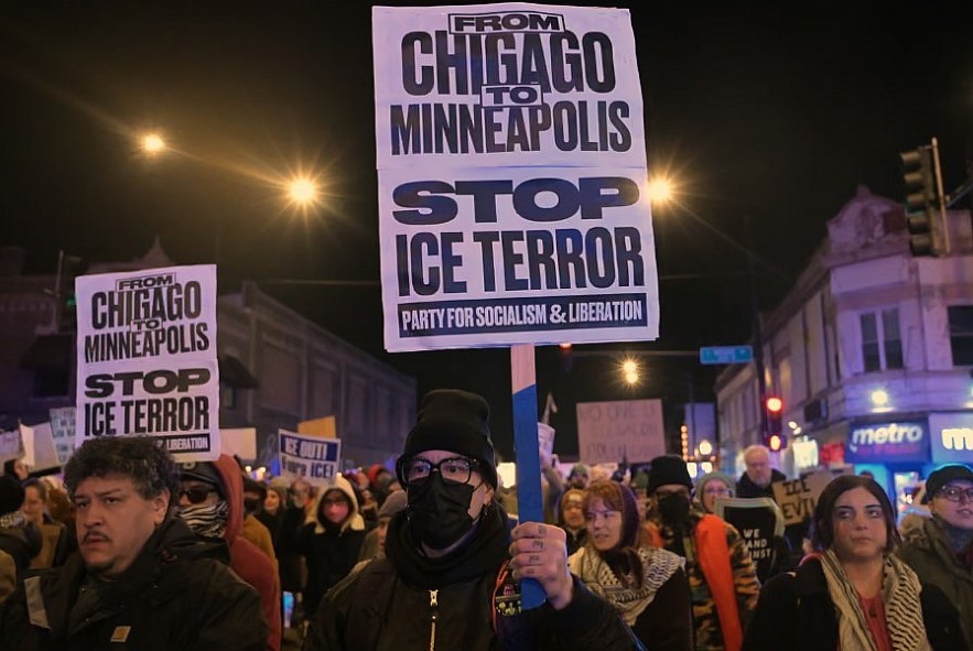 Protests Erupt Across the U.S. After Minneapolis ICE Shooting