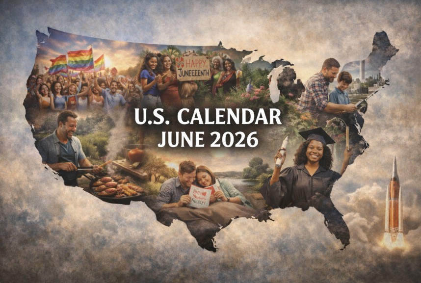 U.S. Calendar in June 2026: Holidays, Observances, and National Events