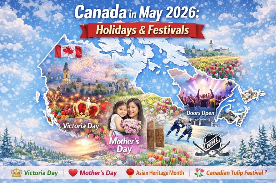 Canada May 2026 calendar