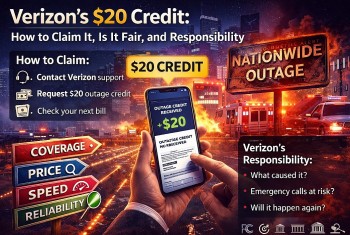 Verizon’s $20 Credit: How to Claim It, Is It Fair, and What Responsibility the Carrier Really Bears