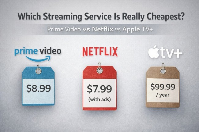Prime Video vs Netflix vs Apple TV+: Which Is Cheapest? (Best Ways to Save)