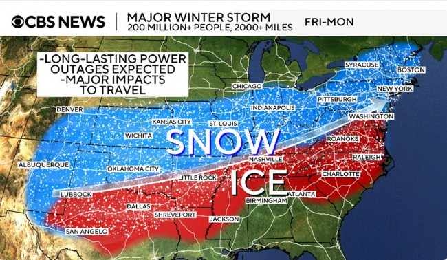 Trusted Weather Forecast Sources Americans Can Rely On During a Major Winter Storm