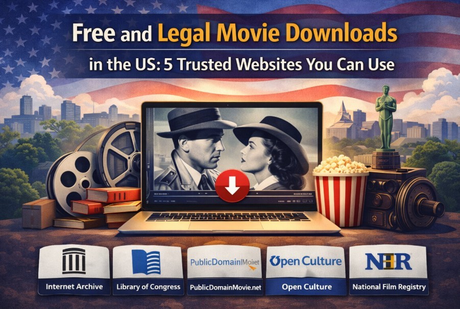 5 Best Free Websites to Download Movies Legally in the US (Latest Guide)