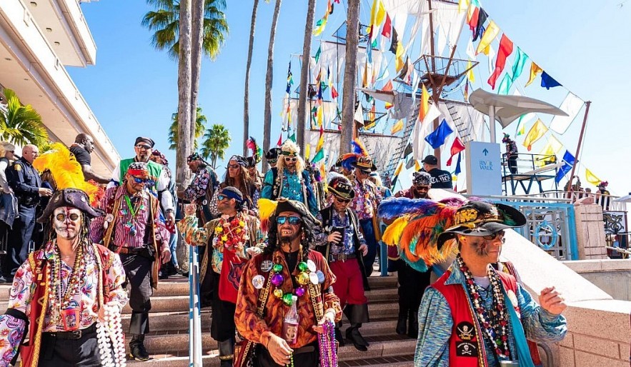Gasparilla Pirate Fest on Saturday Gasparilla Pirate Fest on Saturday
