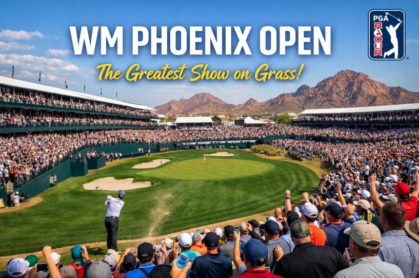 WM Phoenix Open: Schedule, Venue, Signature 16th Hole, and How to Watch the PGA TOUR’s Loudest Event
