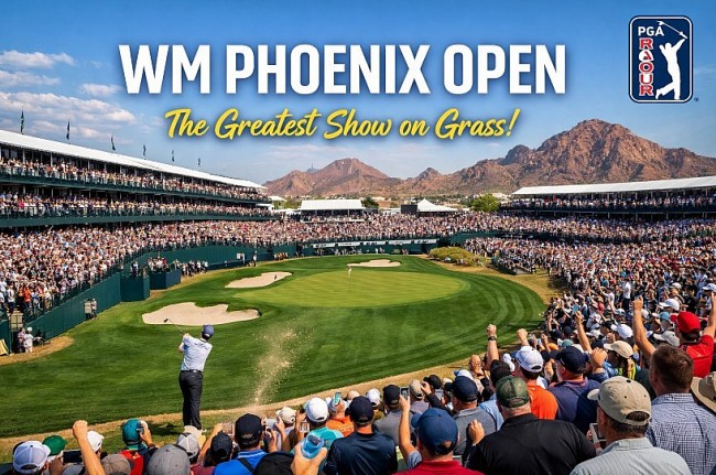 WM Phoenix Open: Schedule, Venue, Signature 16th Hole, and How to Watch the PGA TOUR’s Loudest Event