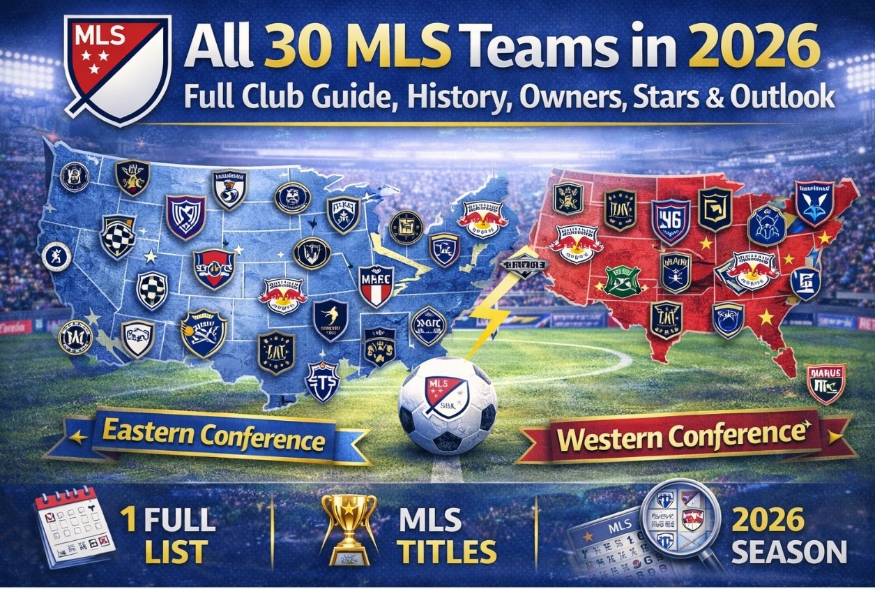 Full List of All 30 MLS Teams in 2026: Founding, Owners, Titles, Stars, and Season Outlook