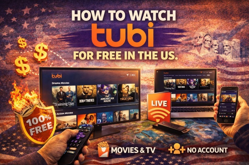 How to Watch Tubi for Free in the US (Without Subscription): Latest Guide to Movies, TV Shows, and Live Streaming