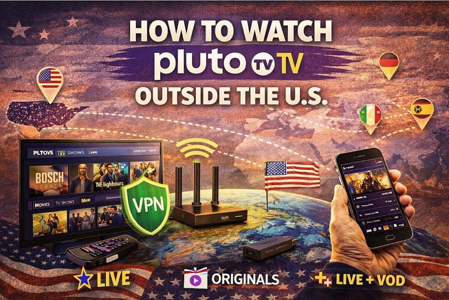 watch Pluto TV outside the US