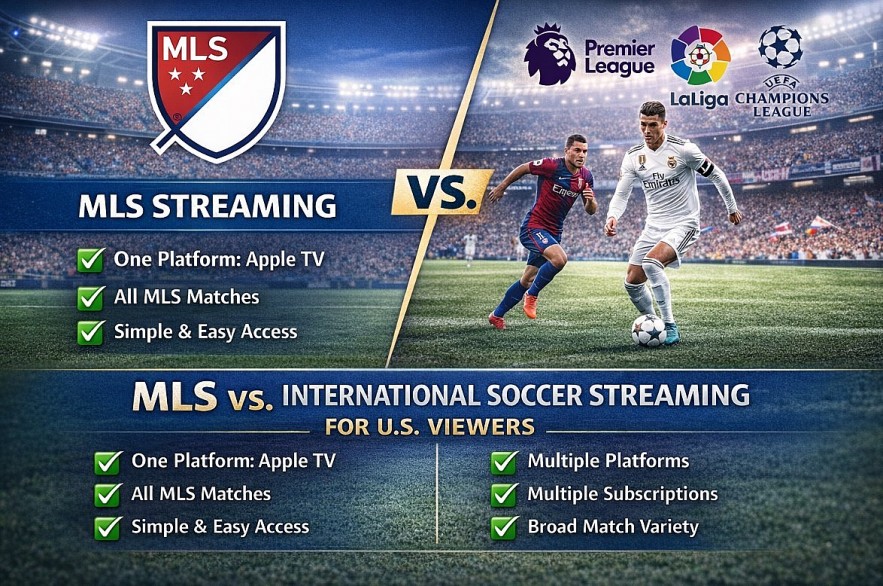 MLS vs International Soccer Streaming in the U.S