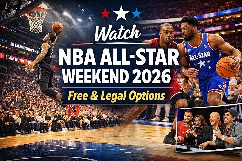 Watch NBA All-Star Weekend 2026 — Free & Legal Option