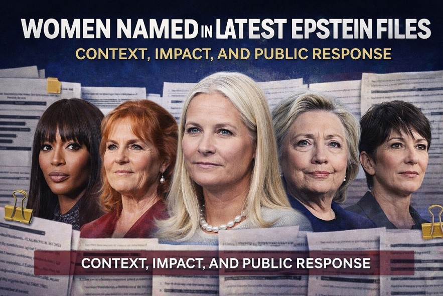 Famous Women Mentioned in the Epstein Files — Who They Are and What the Records Show