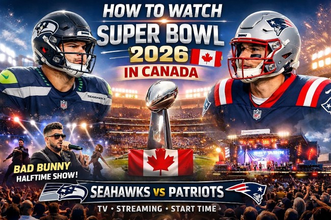 How to Watch Super Bowl 2026 in Canada: Seahawks vs. Patriots, TV Channels, Streaming Websites