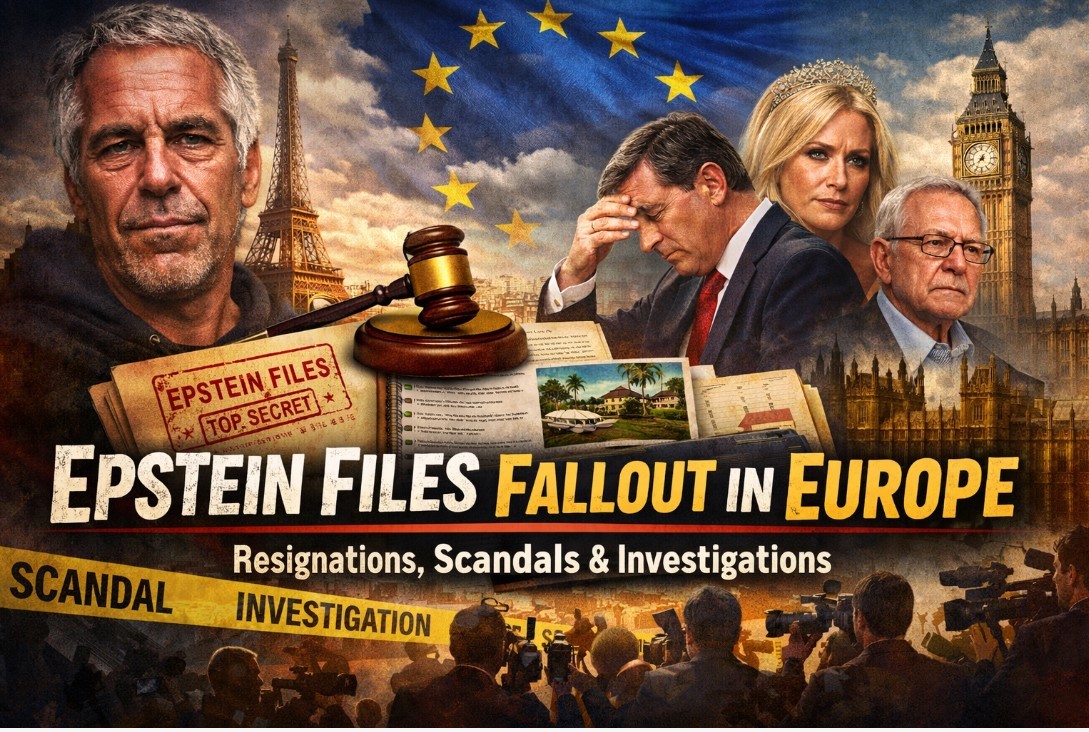 Epstein Files Fallout in Europe: Resignations, Royal Apologies, Suspensions, and Investigations