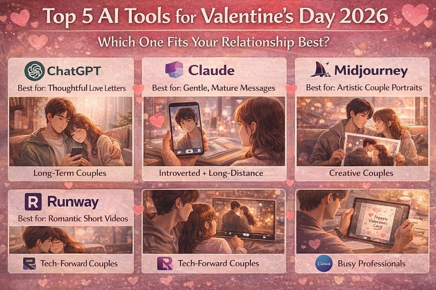 Top 5 AI Tools for Valentine’s Day 2026: Which One Fits Your Relationship Best?