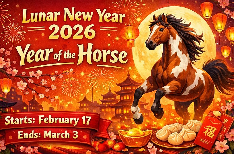 When is Lunar New Year 2026