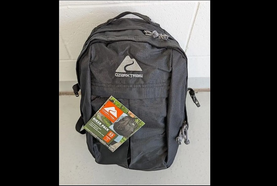 Authorities said that the alleged kidnapper was wearing the “Ozark Trail Hiker Pack” backpack. FBI Phoenix