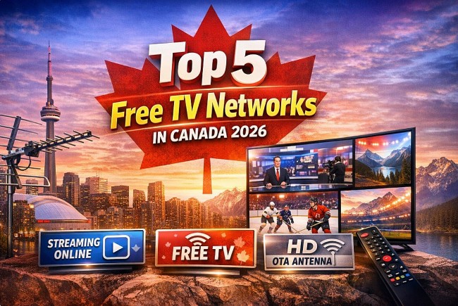 Top 5 Free National TV Networks in Canada and How to Watch