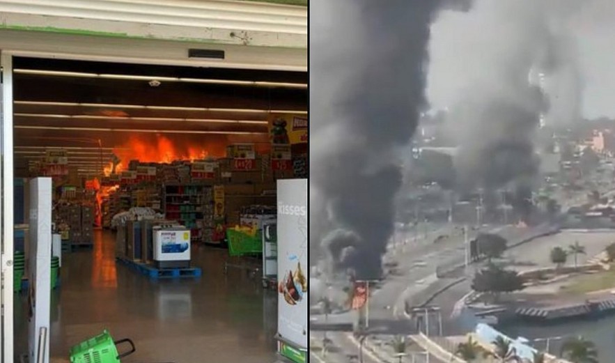 Mexican Resort Town and Airport Under Siege After Death of Cartel Leader