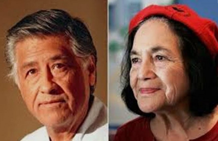 Cesar Chavez and Dolores Huerta