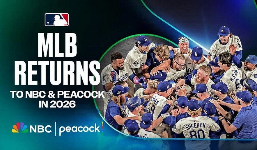 Major League Baseball returns to NBC and Peacock in 2026 with three-year deal