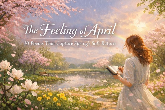 April in Verse: 10 Poems About Love, Rain, and Quiet Renewal