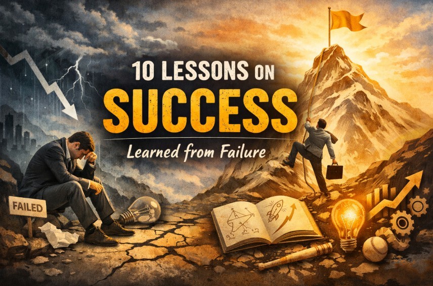 10 Powerful Lessons on Success Learned from Failure