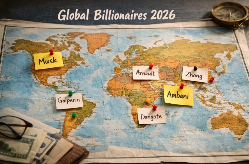 The Richest Billionaire in Every Country (2026) - Profile, Full List
