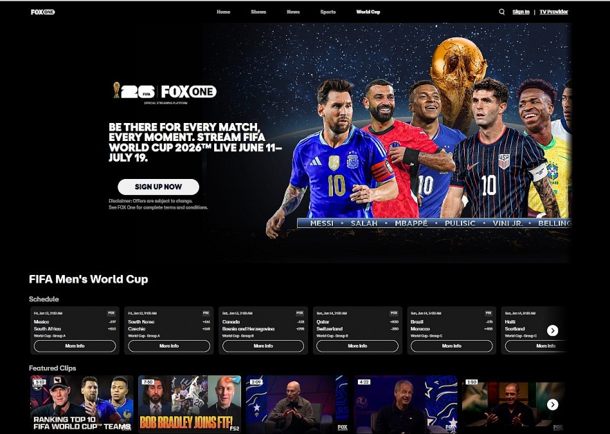 best streaming World Cup 2026 USA