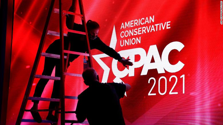 facts about trumps golden statue at cpac 2021 outlook reactions