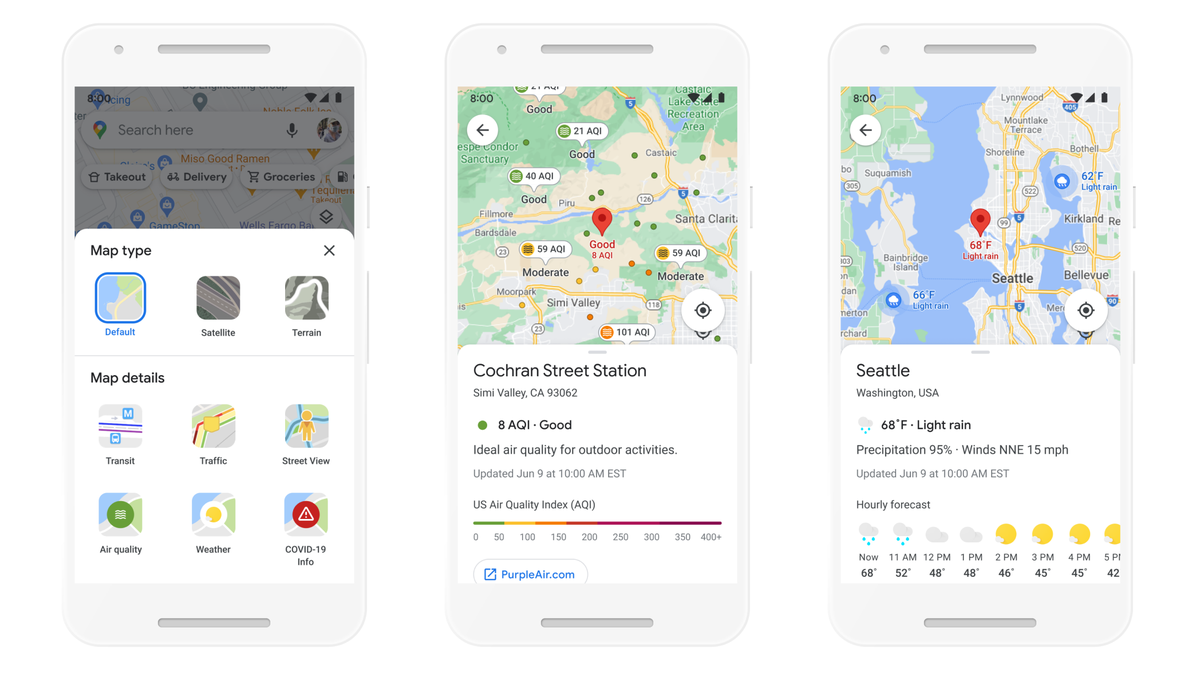 Five biggest changes in Google Map