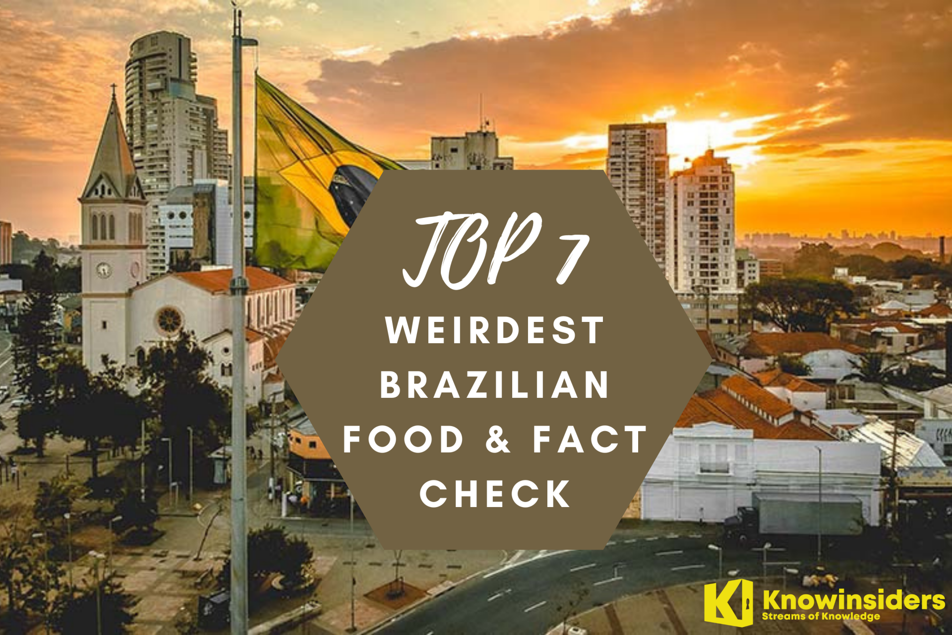 Top 7 Weirdest Brazilian Food & Fact Check