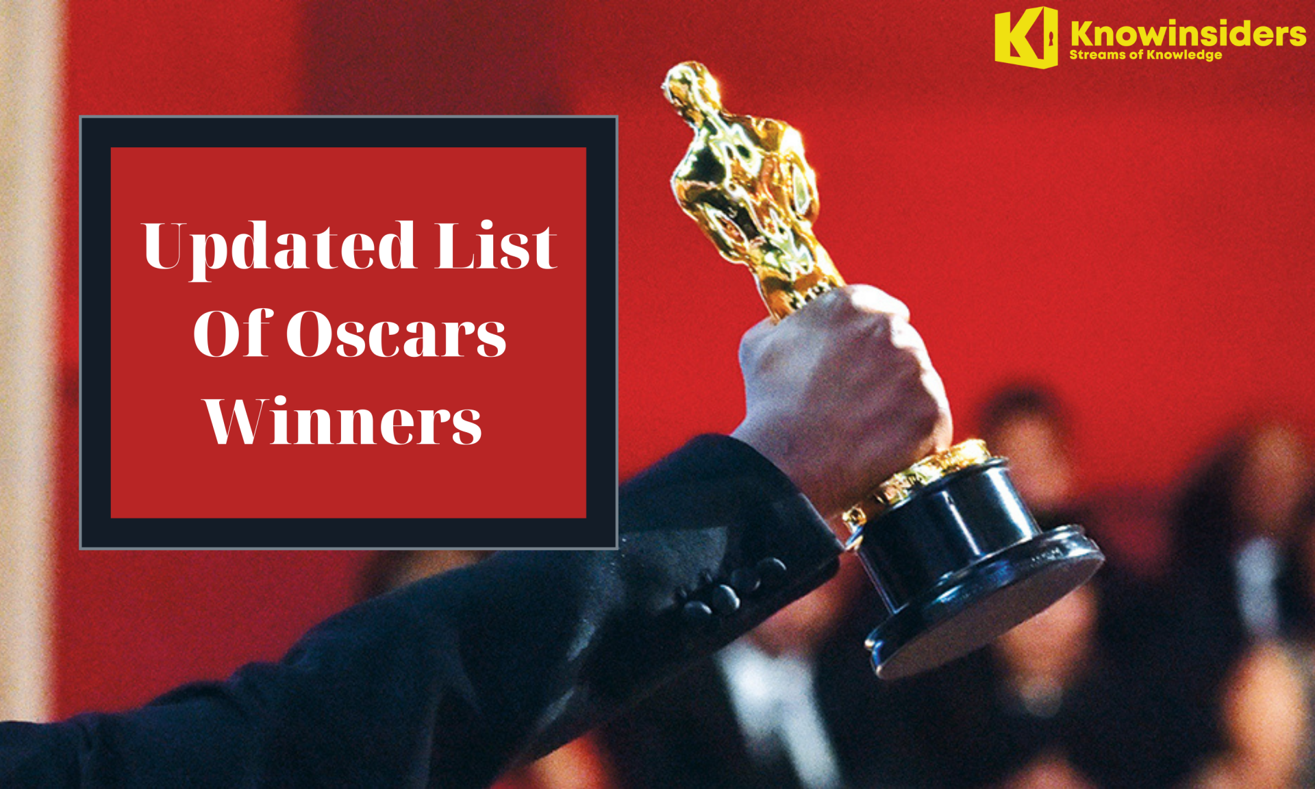 Updated List Of Oscars Winners