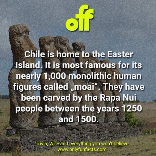 15 fun facts about Chile
