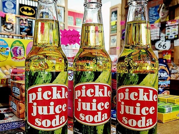 Pickle Juice Soda, one of the weirdest drinks in the world!