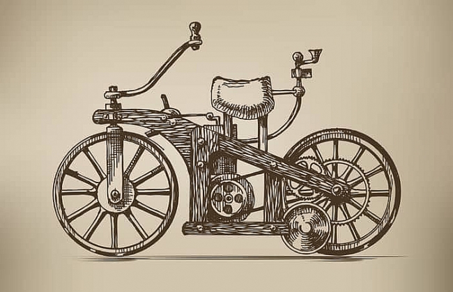What was the First Motorcycle ever made in the World?
