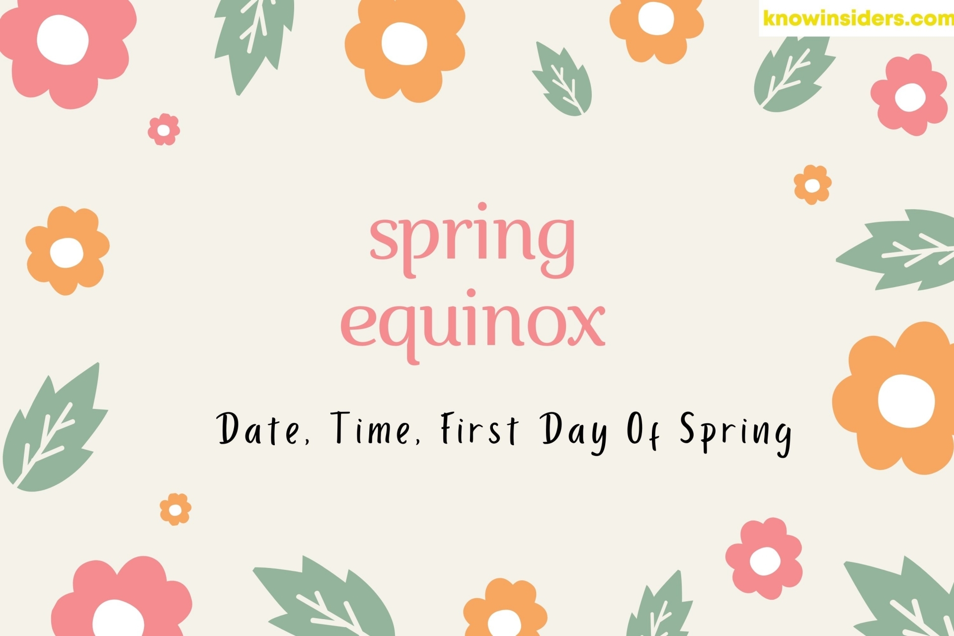 What Will Happen On Spring Equinox Date, Time, First Day Of Spring