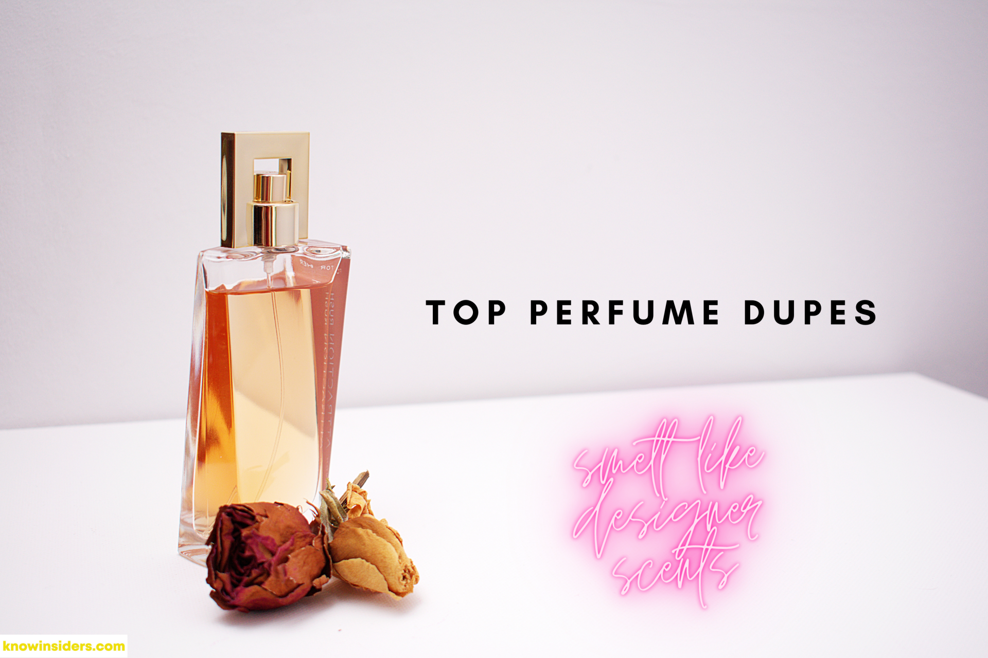 Perfumes smell alike 
