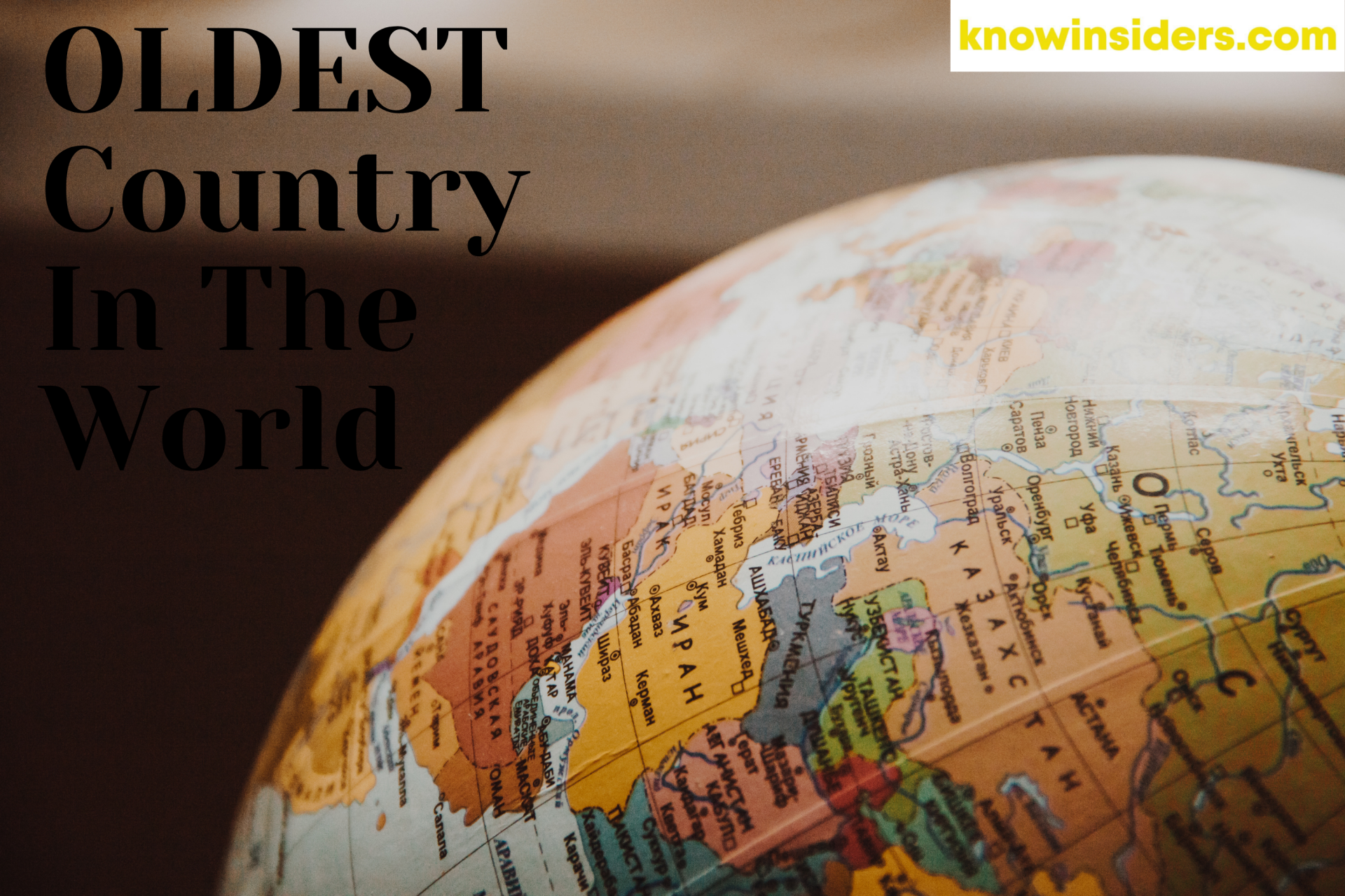 What is The Oldest Country: India, Egypt, San Marino or China?