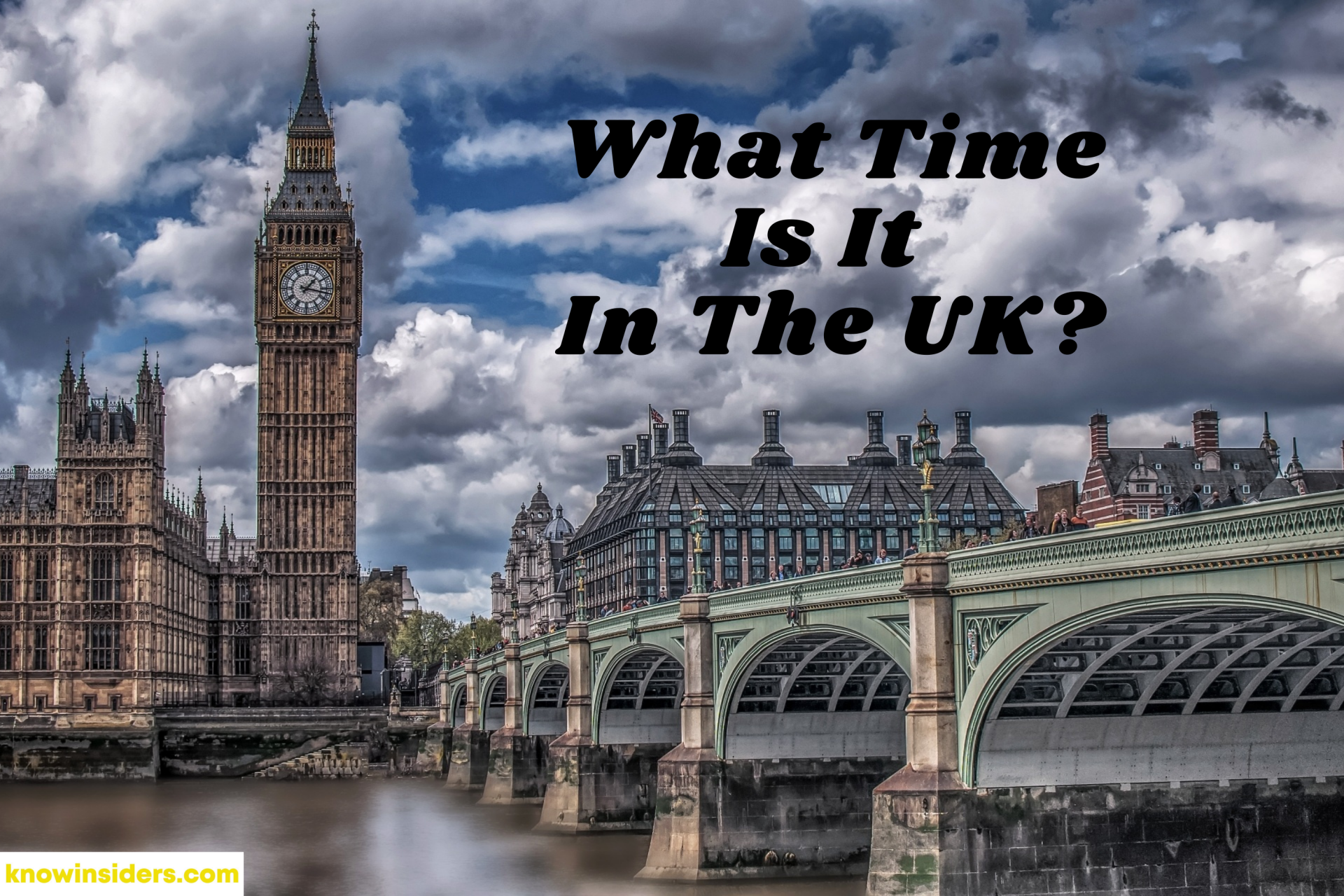 What Time Is It In The UK - Time Difference With The US