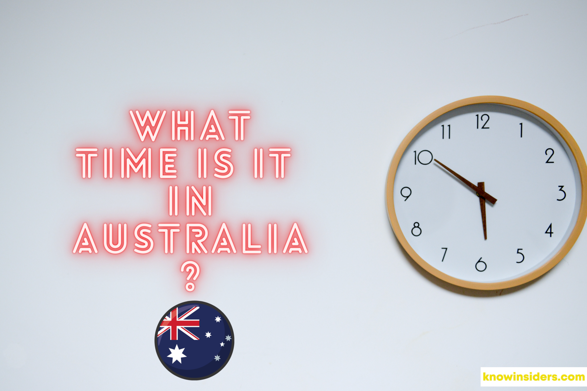 What Time Is It In Australia: Time Difference Between Australia and US, Time Zone