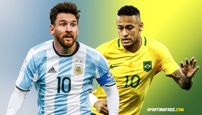 Argentina brazil streaming vs live Brazil vs