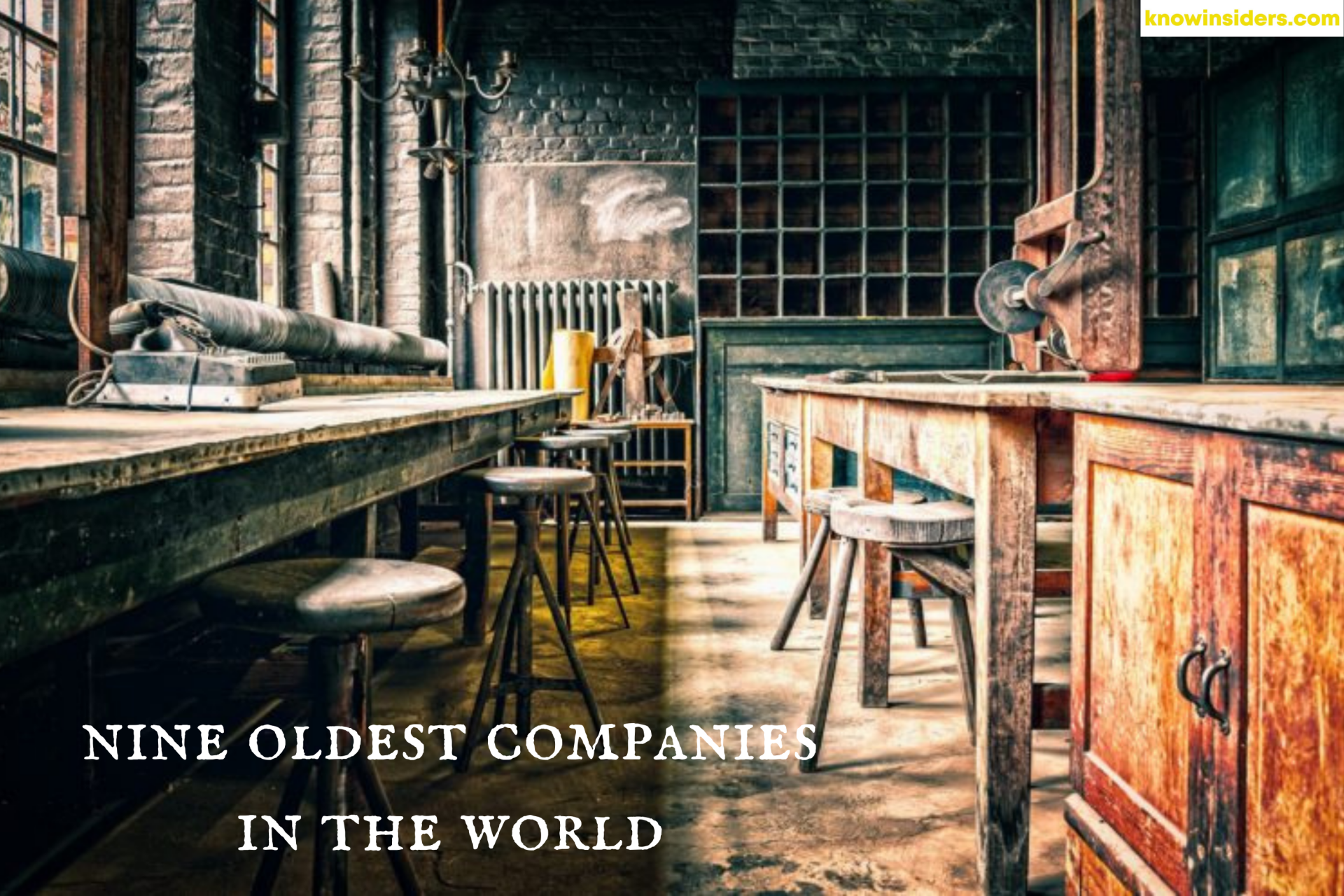 Top 9 Oldest Companies In The World